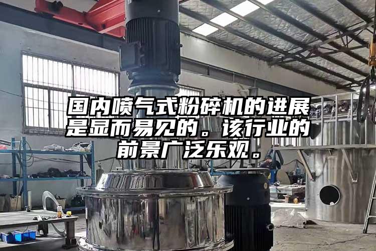 國內(nèi)噴氣式粉碎機(jī)的進(jìn)展是顯而易見的。該行業(yè)的前景廣泛樂觀。