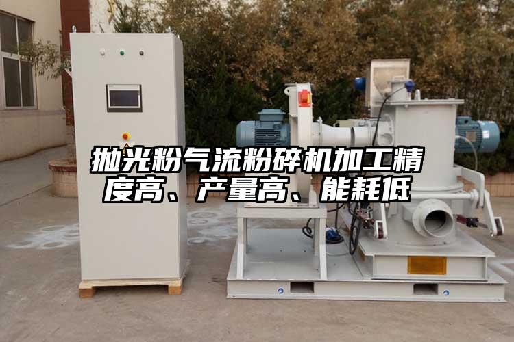 拋光粉氣流粉碎機加工精度高、產(chǎn)量高、能耗低