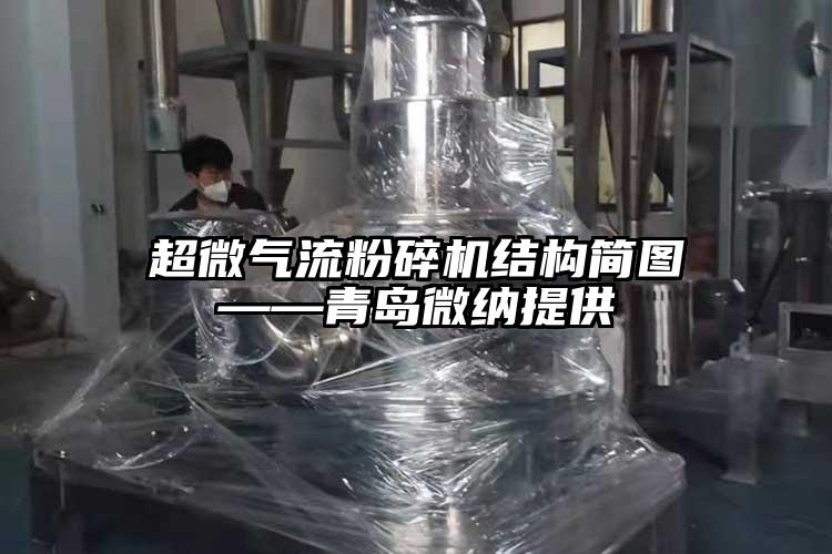 超微氣流粉碎機(jī)結(jié)構(gòu)簡圖——青島微納提供